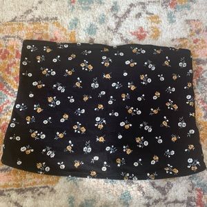 Hollister floral tube top
